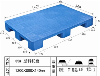 35#1208平面九脚卡板 