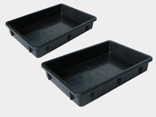 ESD-Safe Shallow Trays